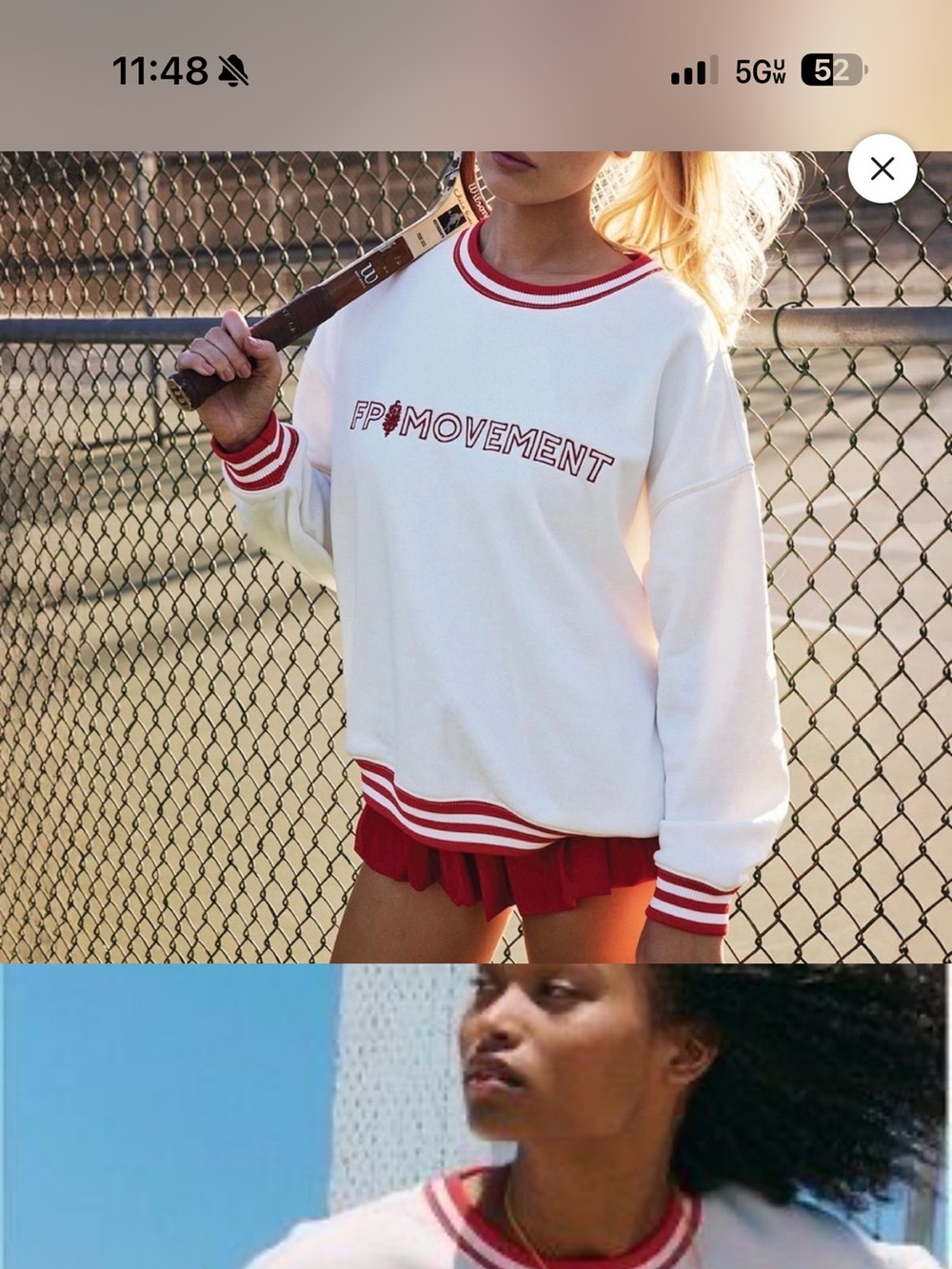 Free People All Star Collegiate Pullover